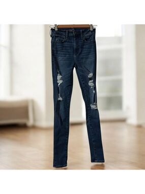 Abercrombie & Fitch jeans women’s size 00 simone ripped Distressed Skinny
